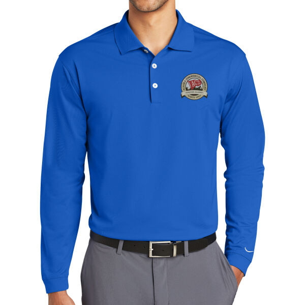 - Nike Long Sleeve Dri FIT Stretch Tech Polo Thumbnail