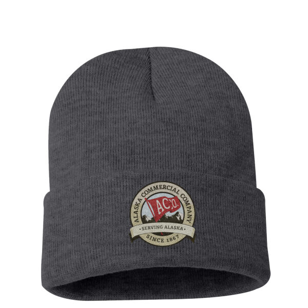   - Solid 12" Cuffed Beanie Thumbnail