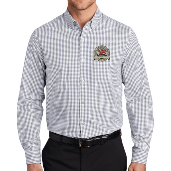   - Broadcloth Gingham Easy Care Shirt Thumbnail